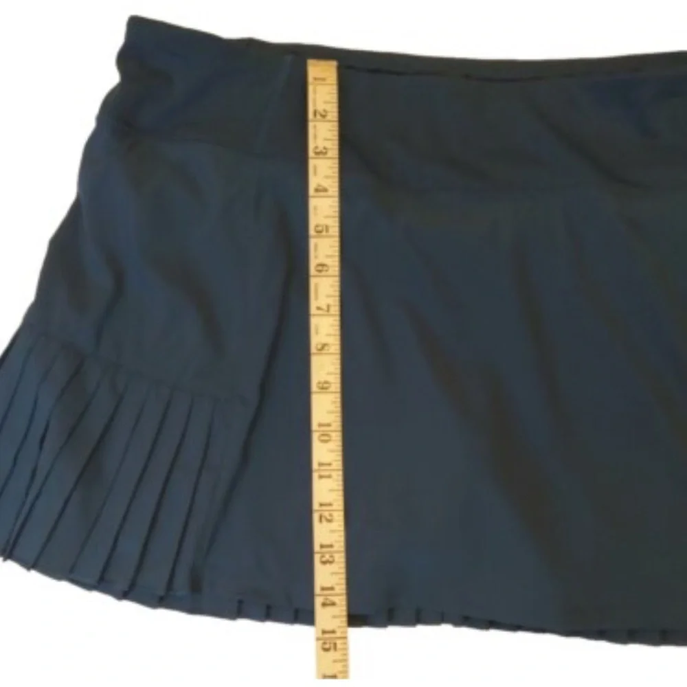 MPG Blue Athletic Mini A-Line Skirt